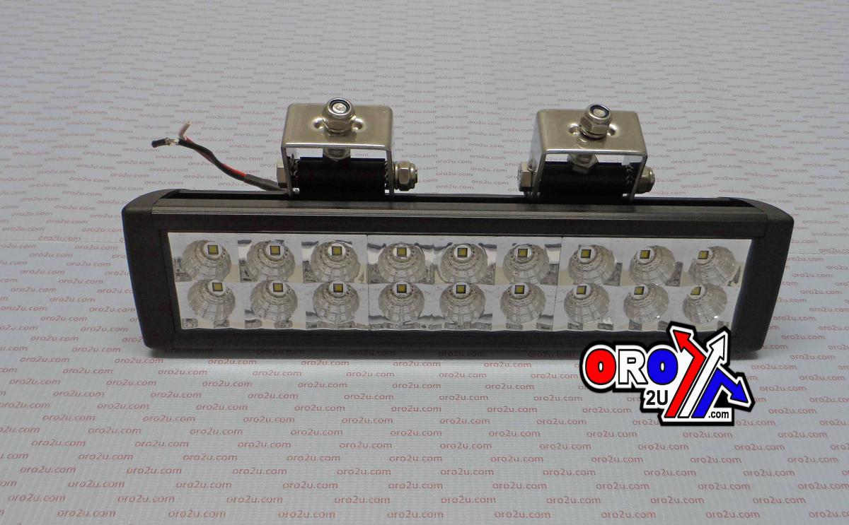 LED SPOT LIGHT (18 LED), 300mm, E-Mark Approval, Aluminium 6063