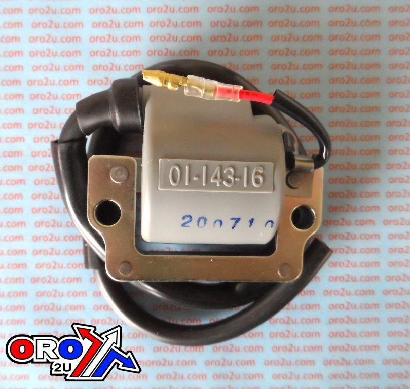 IGNITION COIL CDI 12V YAMAHA PW80 83-94, DT100, YTM200/225 83-85, YZ80 93-94