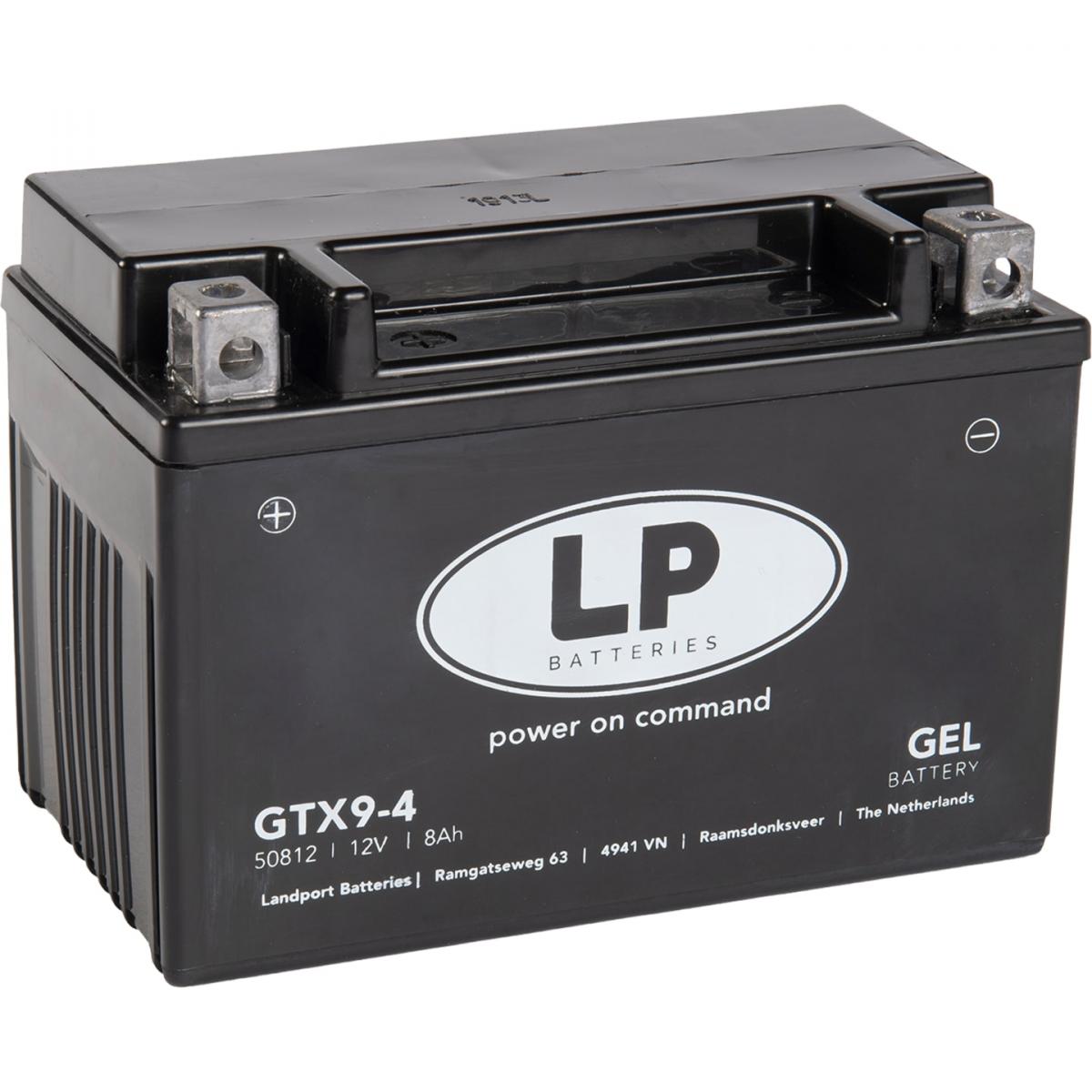 BATTERY GTX9-4 (GTX9-BS) 12V 8Ah. GEL, MG LTX9-4, MG GTX9-BS, YTX9-BS