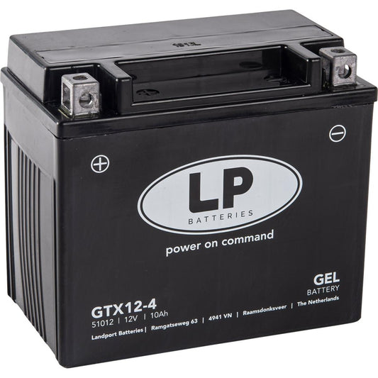 BATTERY GTX12-4 (GTX12-BS) 12V 10Ah GEL, MG LTX12-4, MG GTX12-BS, GTX12-4
