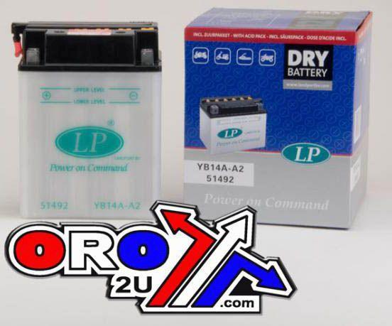BATTERY YB14A-A2 12V 14Ah, MB YB14A-A2