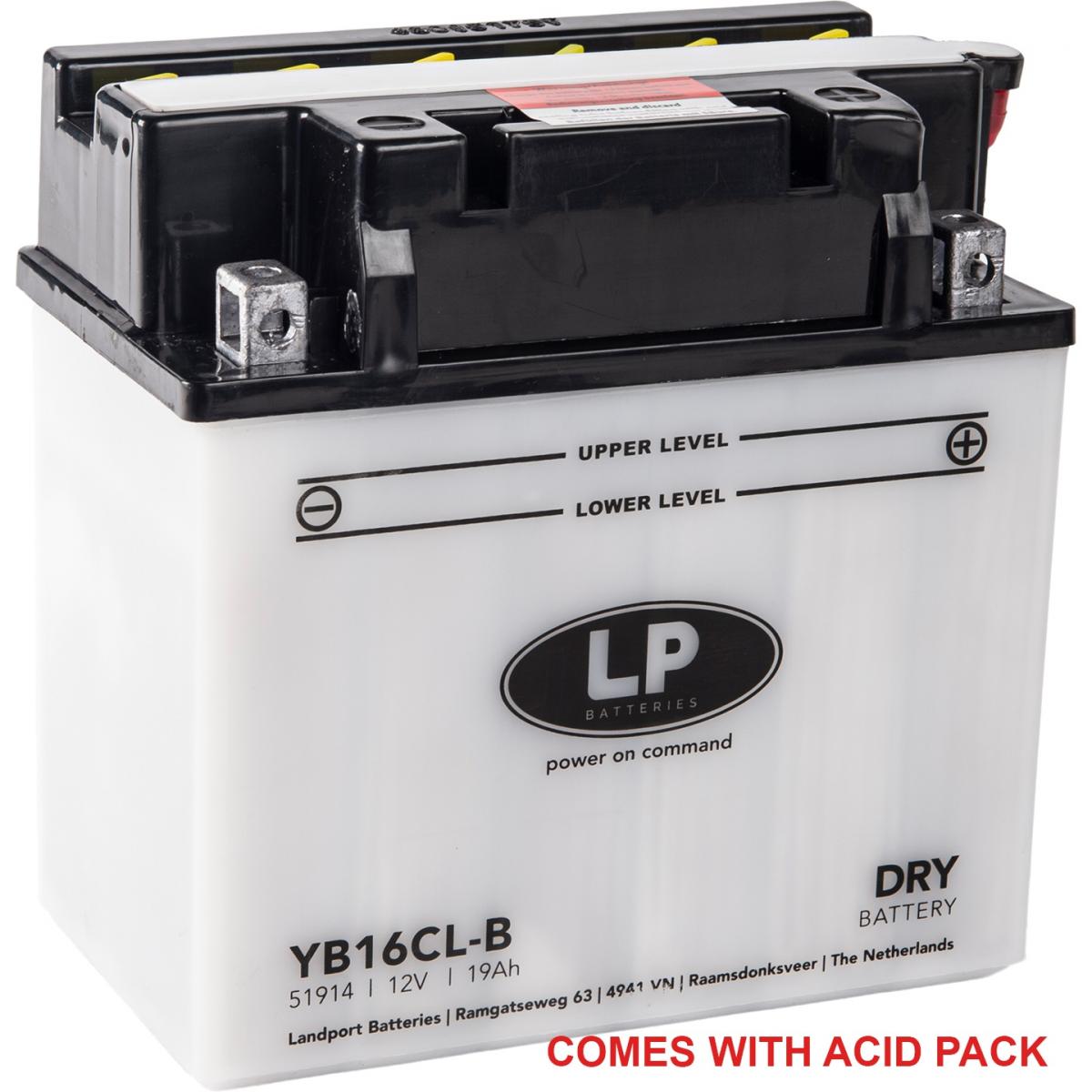 BATTERY LB16CL-B 12V 19Ah. MA YB16CL-B, MD LB16CL-B