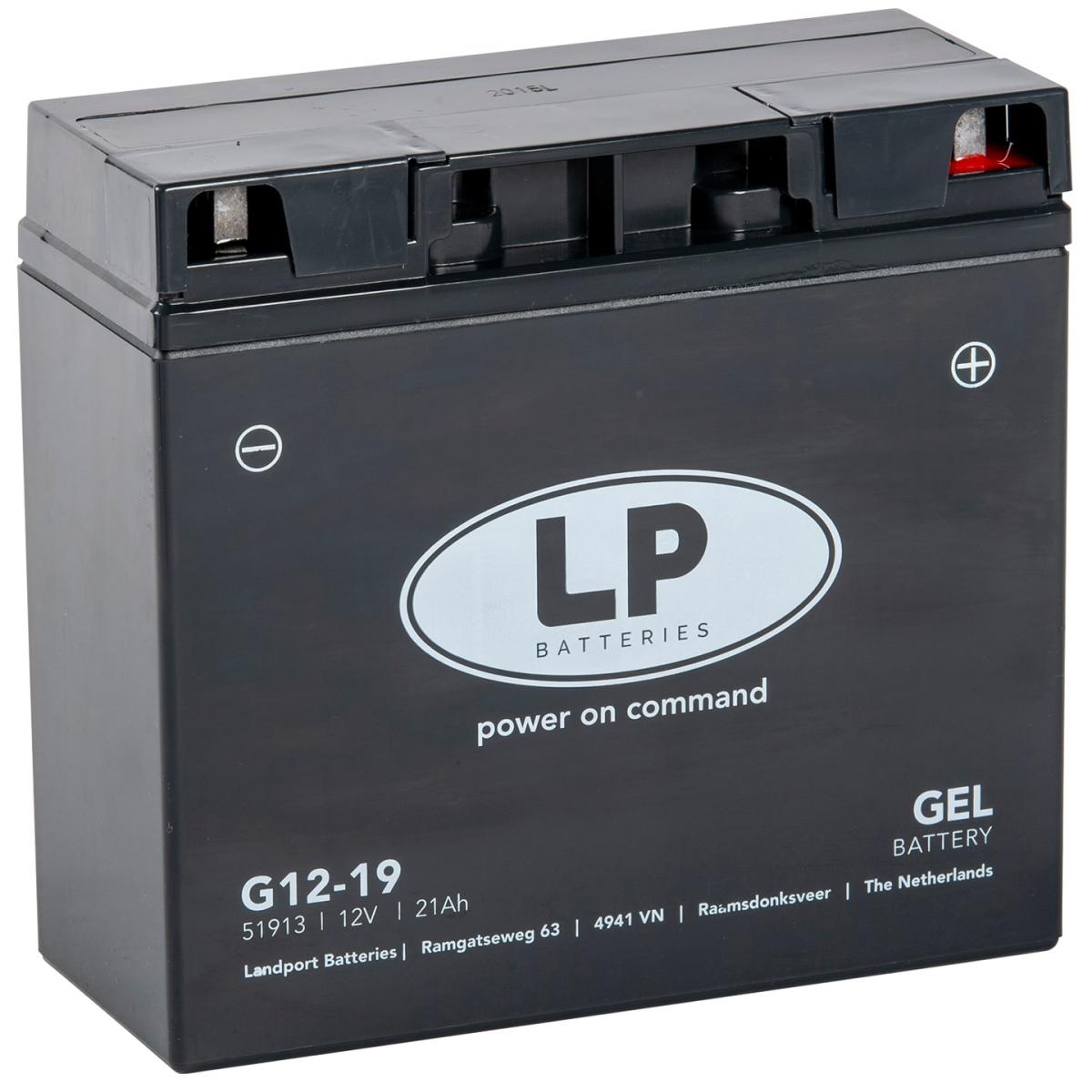 BATTERY L12-19 GEL 12V 21Ah., (SAME AS SLA12-18), 51913, ES19
