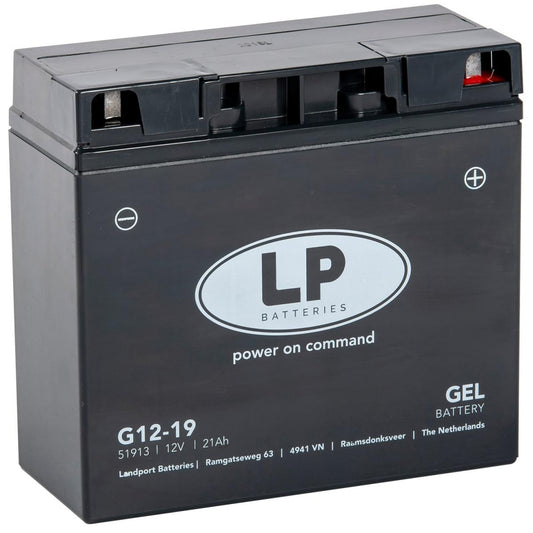 BATTERY L12-19 GEL 12V 21Ah., (SAME AS SLA12-18), 51913, ES19