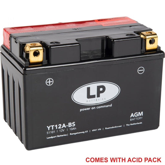 BATTERY YT12A-BS MA.FREE YT12A-4
