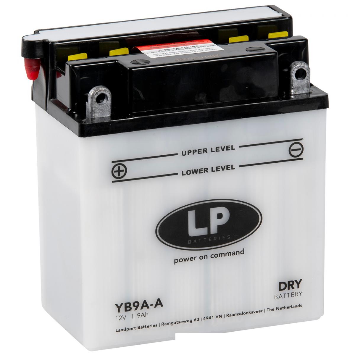 BATTERY YB9A-A 12V 9Ah DRY, MB YB9A-A