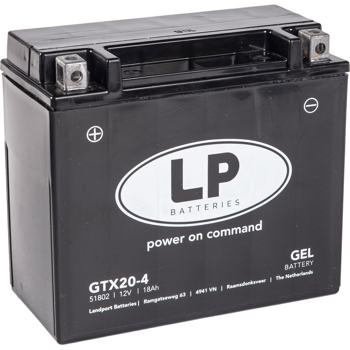 BATTERY LTX20-4 12V 18Ah GEL, MG LTX20-4, MG GTX20-4