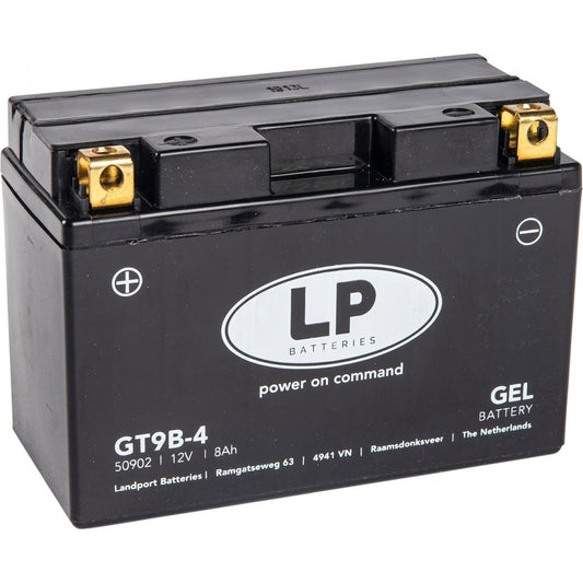 BATTERY LT9B-4 12V 8Ah. GEL, GT9B-4, SAME AS YT9B-4, YT9B-BS