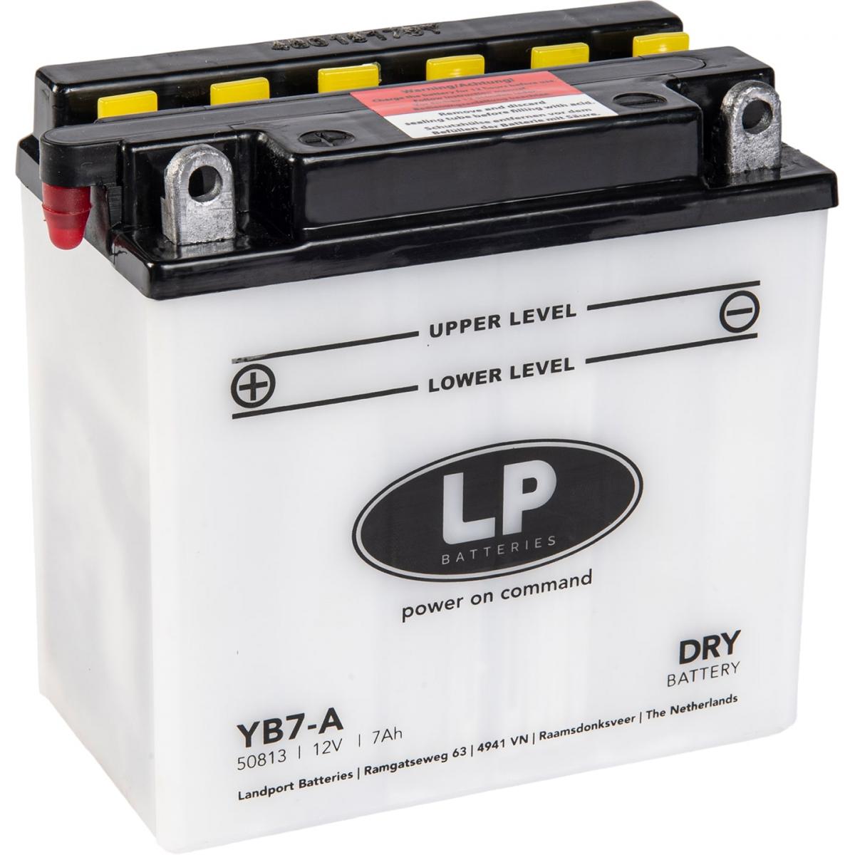 BATTERY LB7-A 12V 8HR. DRY, YB7-A
