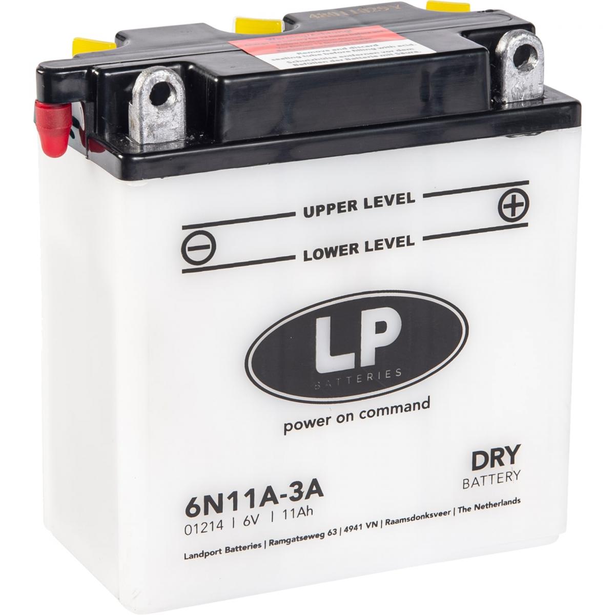 BATTERY 6N11A-3A 6V 11AH
