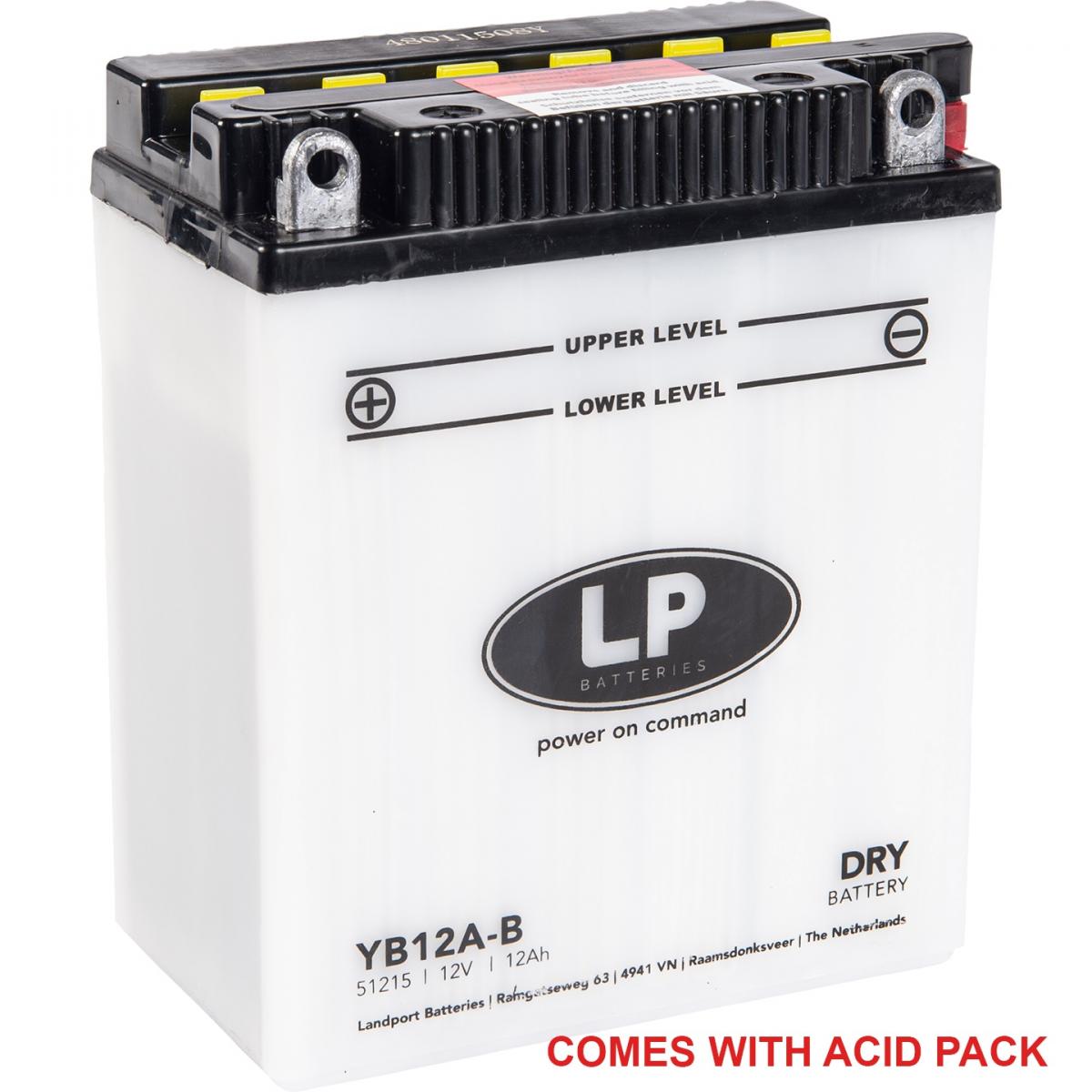 BATTERY LB12A-B 12V 12Ah. YB12A-B