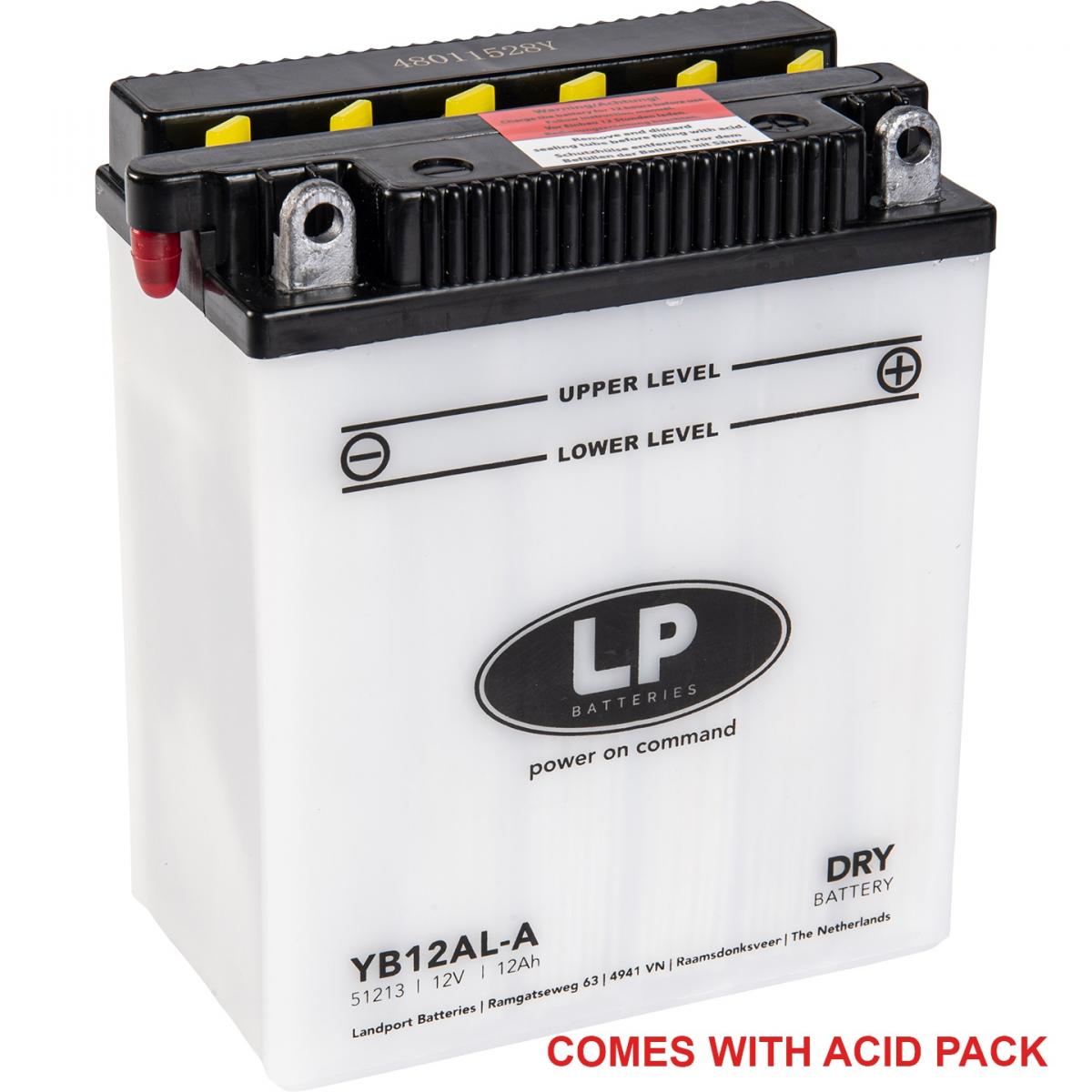 BATTERY LB12AL-A 12V 12Ah, YB12AL-A