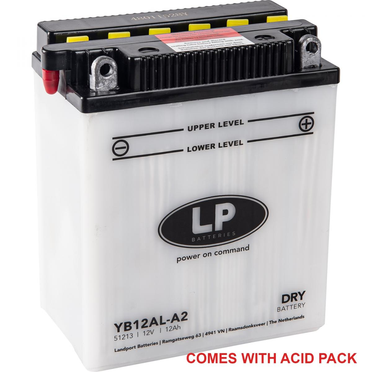 BATTERY LB12AL-A2 12V 12Ah. YB12AL-A2
