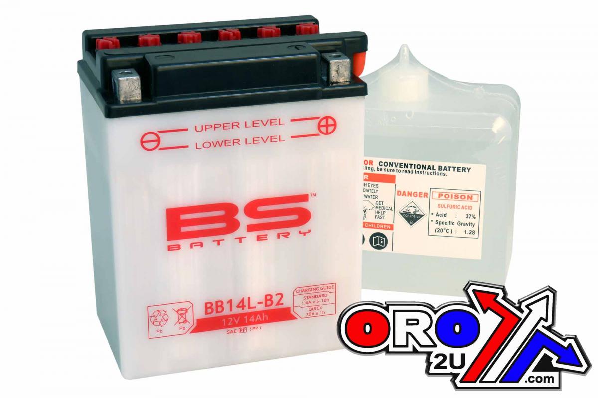 BATTERY YB14L-B2 12V 14Ah. BS-BB14L-B2