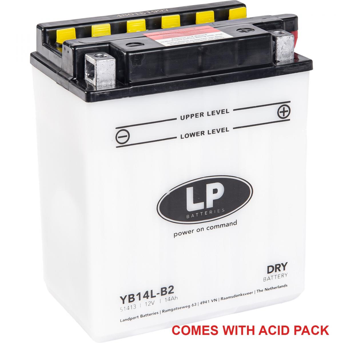 BATTERY YB14L-B2 12V 14Ah