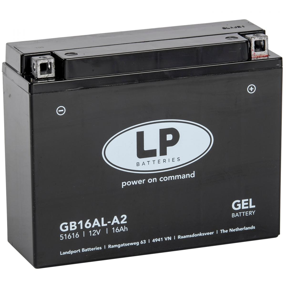BATTERY LB16AL-A2 12V 16Ah, 51616, GB16AL-A2, (SAME AS YB16AL-A2)