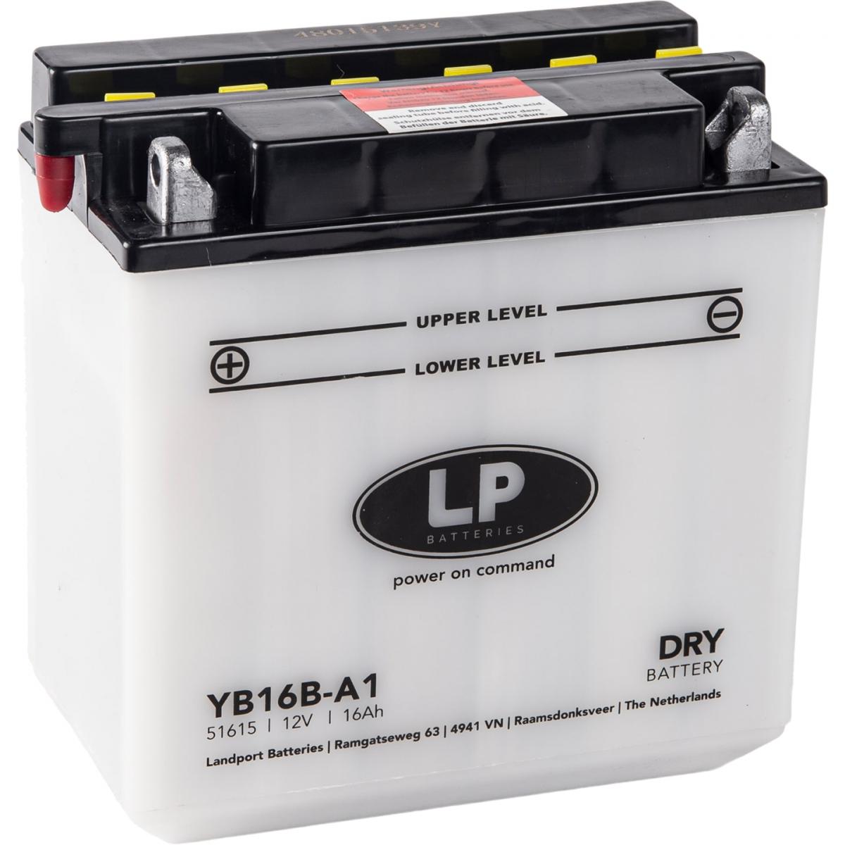 BATTERY YB16B-A1 12V 16Ah, 51617, YB16B-A1