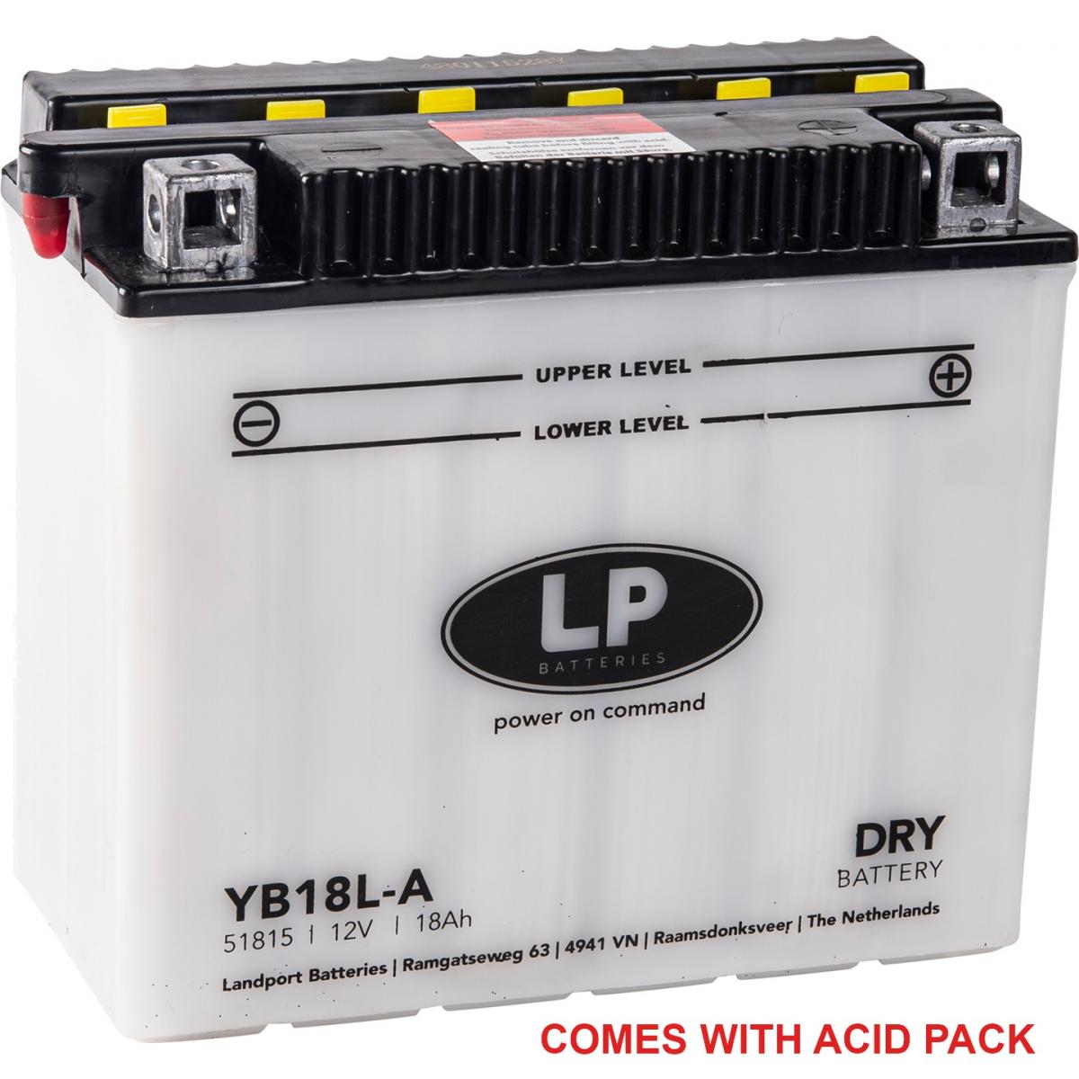 BATTERY YB18L-A 12V 18Ah. LB18L-A