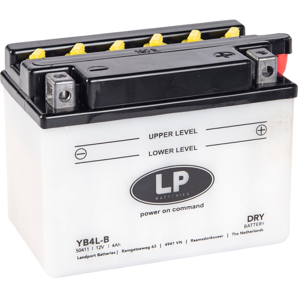 BATTERY LB4L-B 12V 4Ah. 50411, YB4L-B