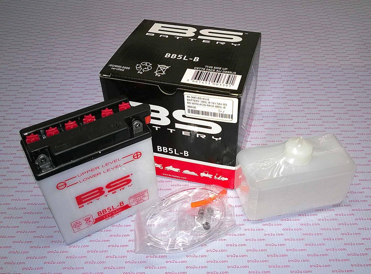 BATTERY YB5L-B 12V 5Ah, BB5L-B