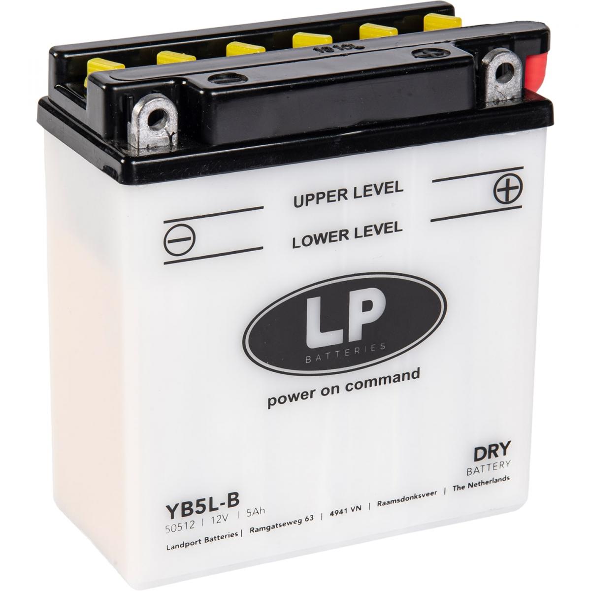 BATTERY YB5L-B 12V 5Ah. 50512