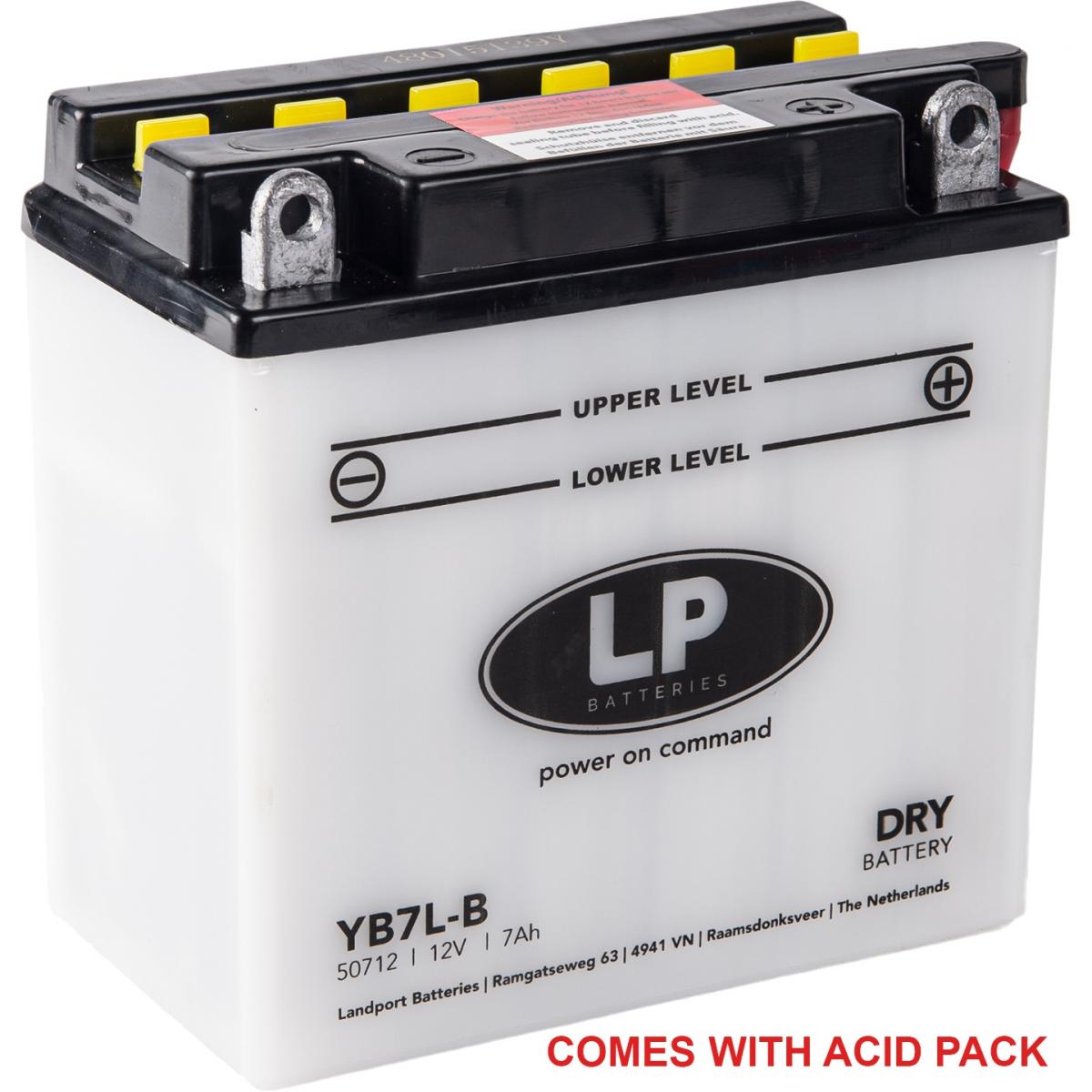 BATTERY LB7L-B 12V 8Ah, YB7L-B