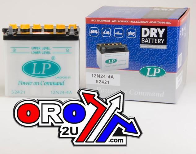 BATTERY 12N24-4A 12V 24Ah, 52421