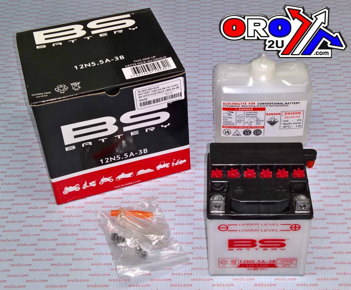BATTERY 12N5,5A-3B 12V 5.5Ah