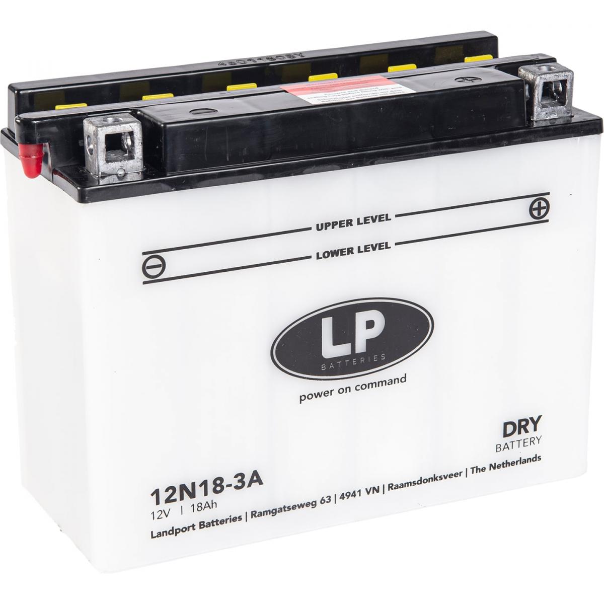BATTERY 12N18-3A 12V 18Ah