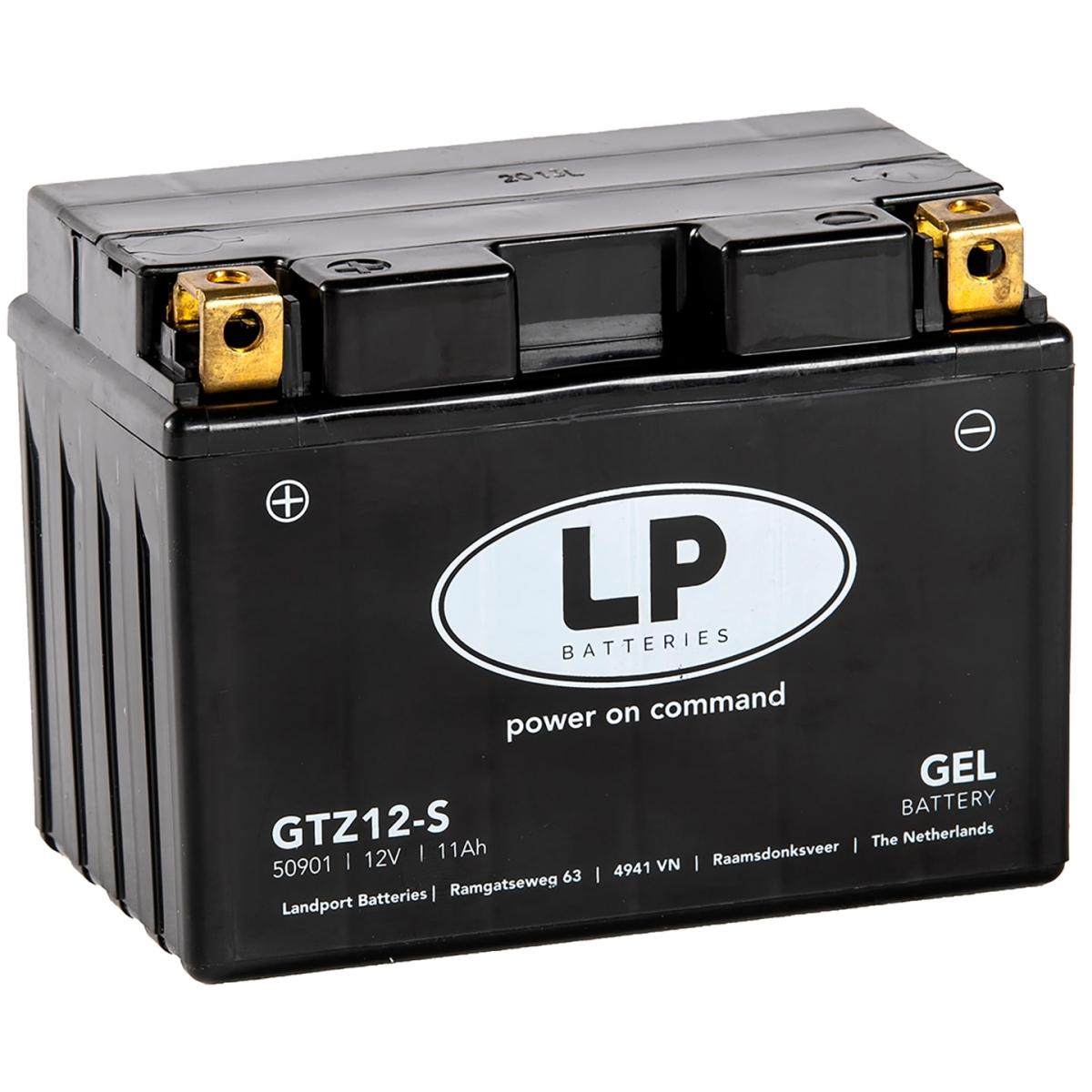 BATTERY LTZ12-S 12V GEL, 11.2Ah. GTZ12-S
