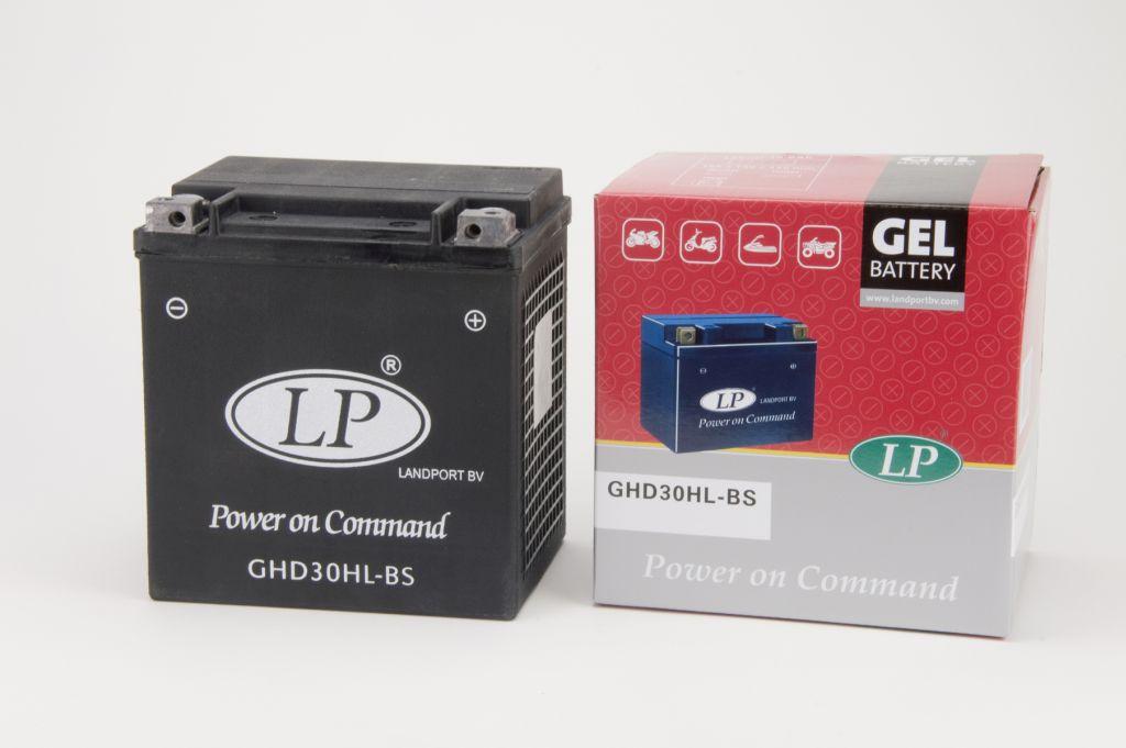 BATTERY LHD30H-3 GEL, HARLEY DAVIDSON, GHD20HL, GHD30HL-BS, GHD30H-3