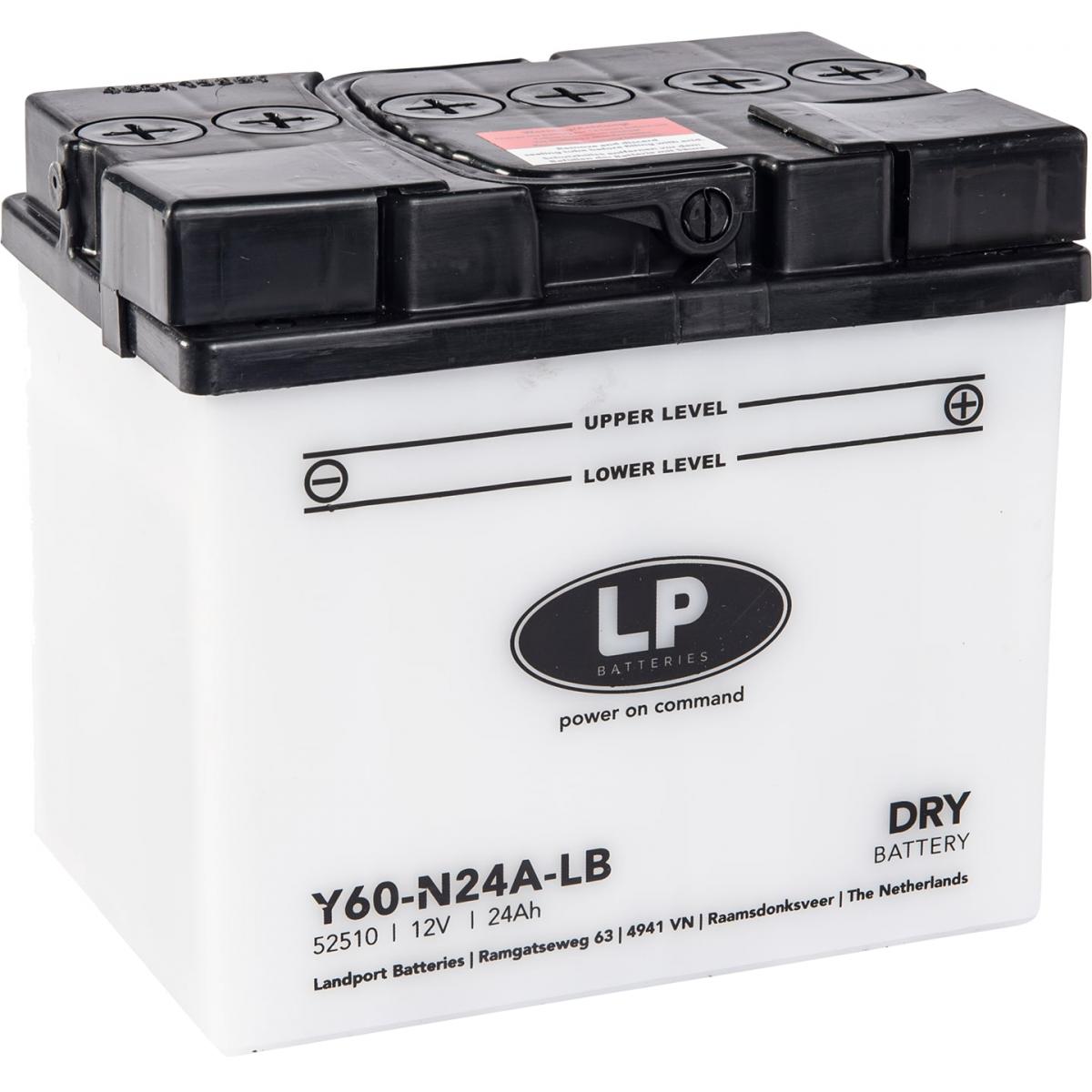 BATTERY L60-N24A-LB DRY 12V, Y60-N24A-LB