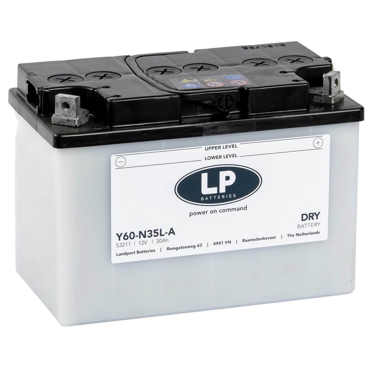 BATTERY L60-N35L-A 12V 30A, Y60-N35L-A