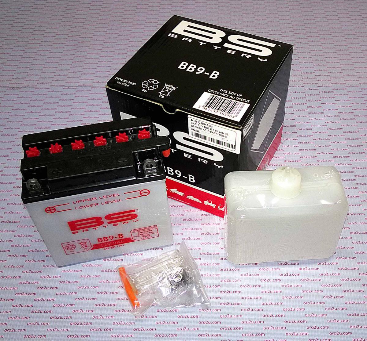 BATTERY BB9-B 12V 9Ah, YB9-B