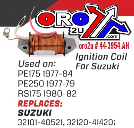 MAG IGNITION COIL SUZUKI PE175 77-84, PE250 77-79, RS175 77-79