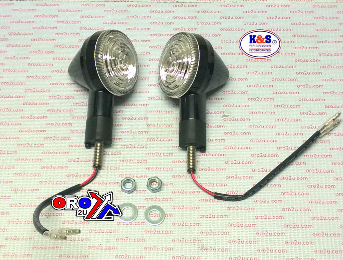 UNIVERSAL INDICATOR BLACK BODY, CLEAR LENS, E-MARKED