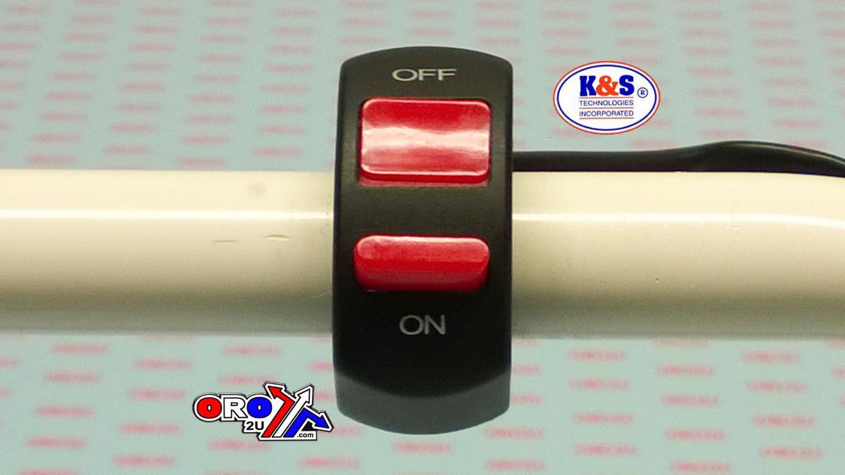 UNIVERSAL ON-OFF HANDLEBAR SWITCH, FOR 1" BARS