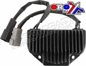 REGULATOR HARLEY DAVIDSON Dyna Models 2004-2005, BLACK