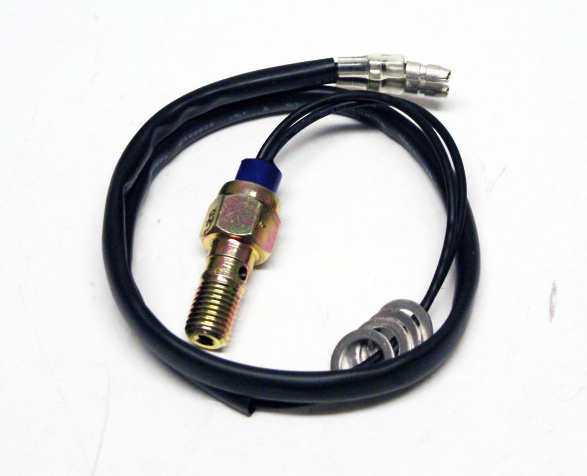 HYDRAULIC SINGLE BANJO BRAKE LIGHT SWITCH M10 x 1.25mm