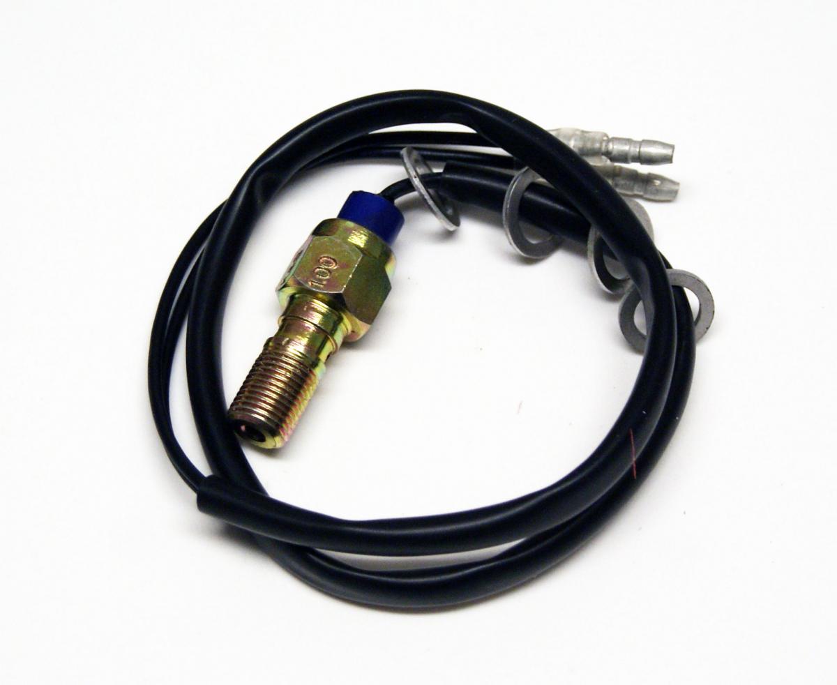 HYDRAULIC SINGLE BANJO BRAKE LIGHT SWITCH M10 x 1.00mm