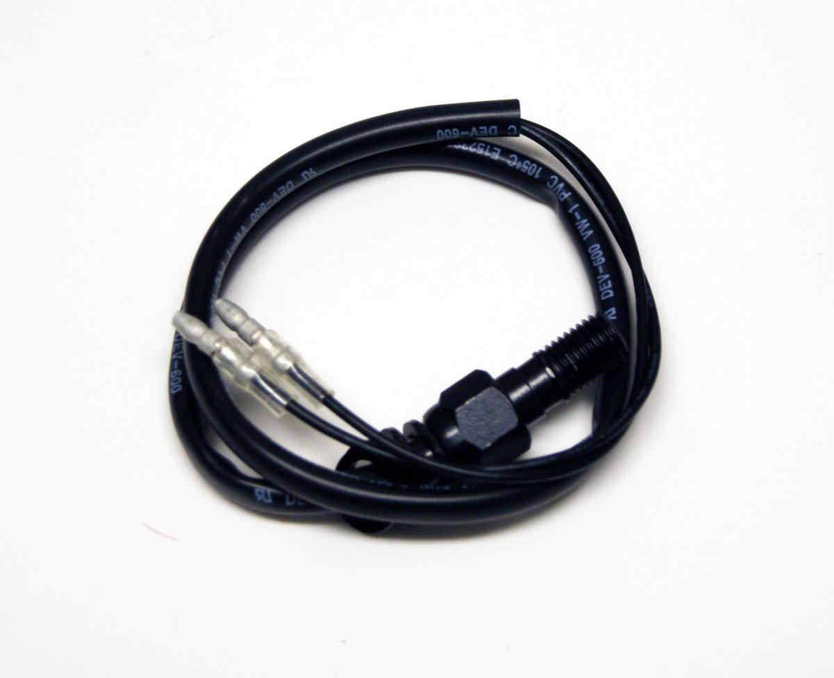 HYDRAULIC SINGLE BANJO BRAKE LIGHT SWITCH M10 x 1.00mm, BLACK