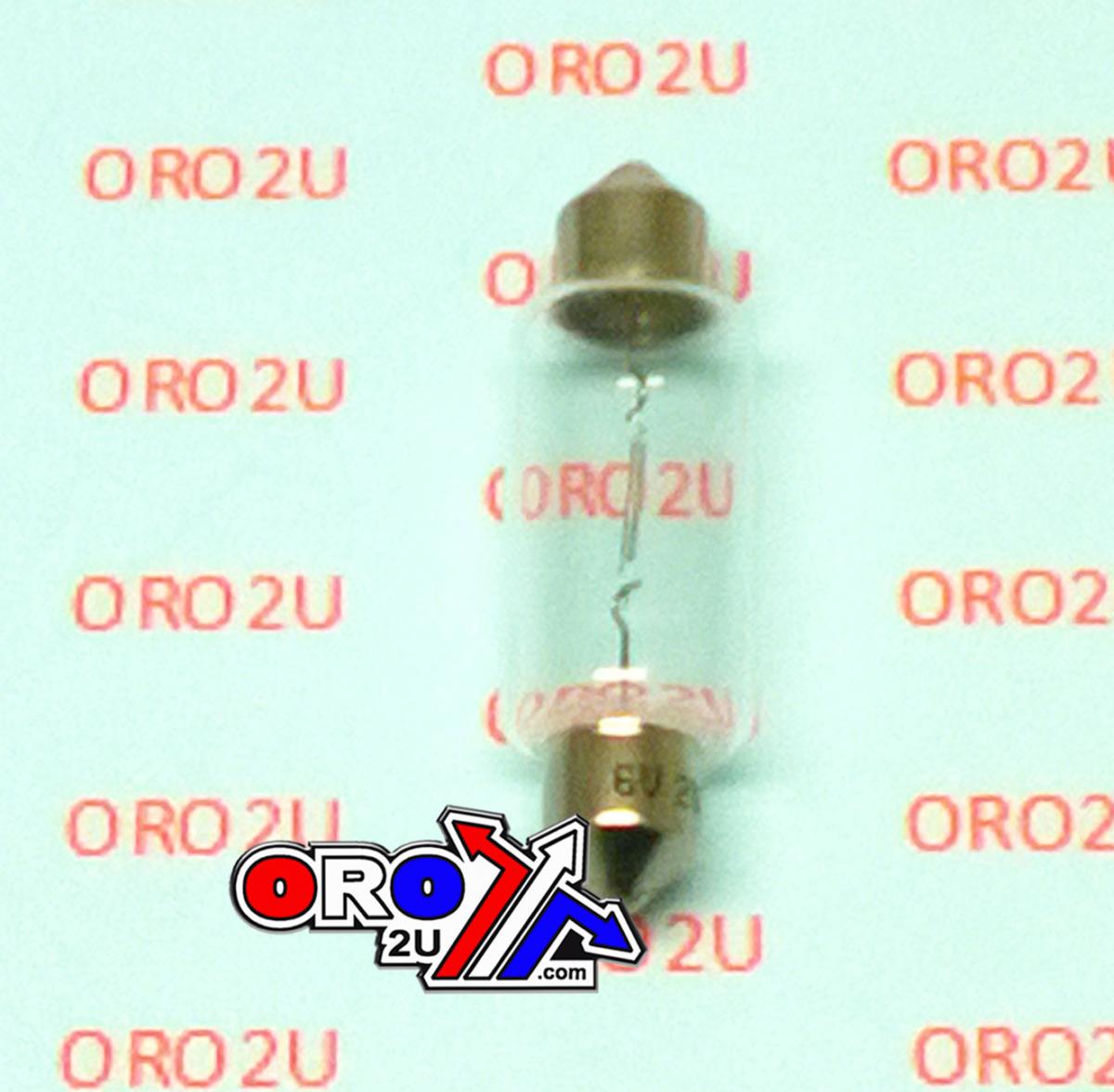 BULB 6V 21W FESTOON 15x43
