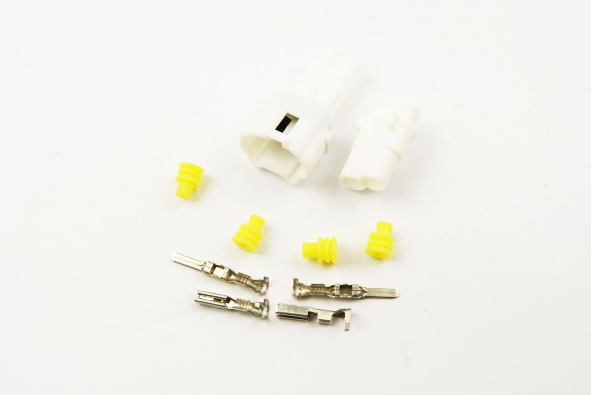 CONNECTOR KIT 2 PIN W/SEALS