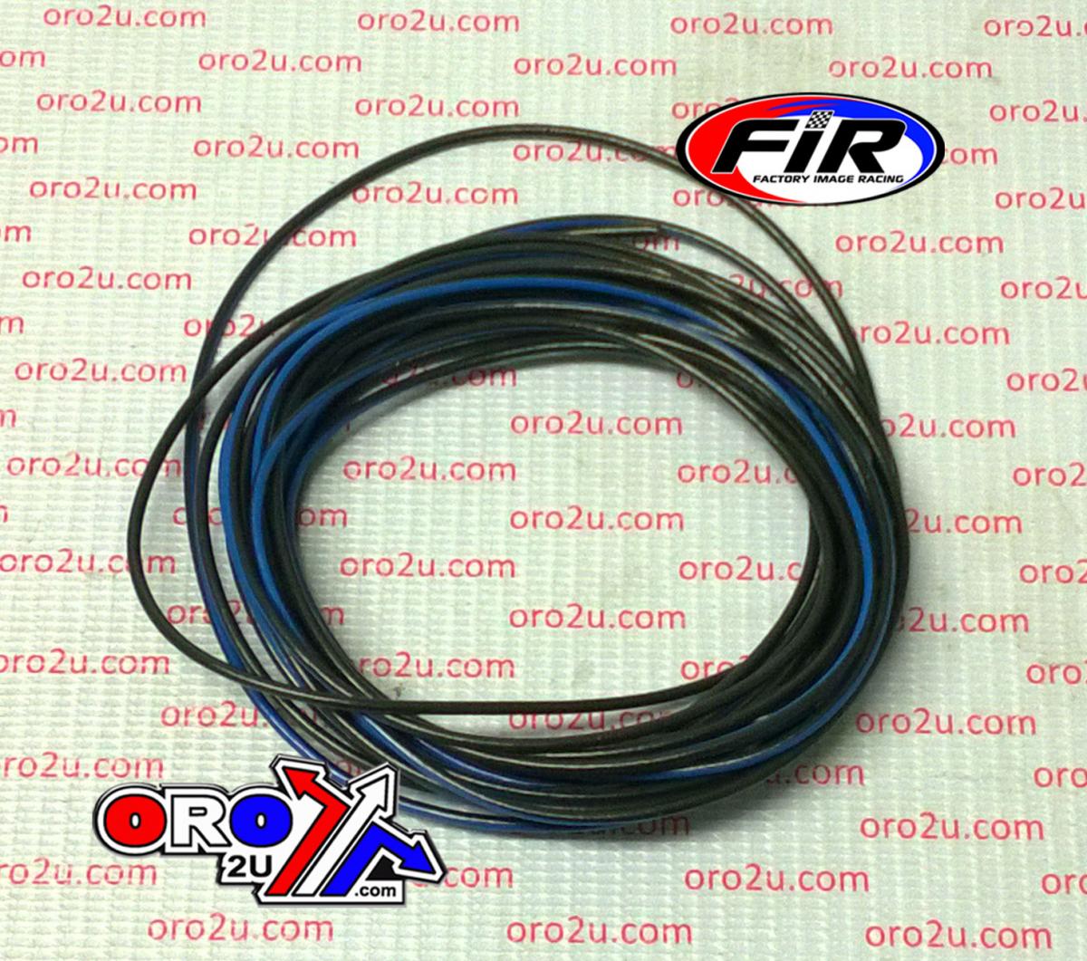 ELECTRICAL WIRE BLACK/BLUE 4 METRE, 0.75mm sq / 14 Amp Capacity.