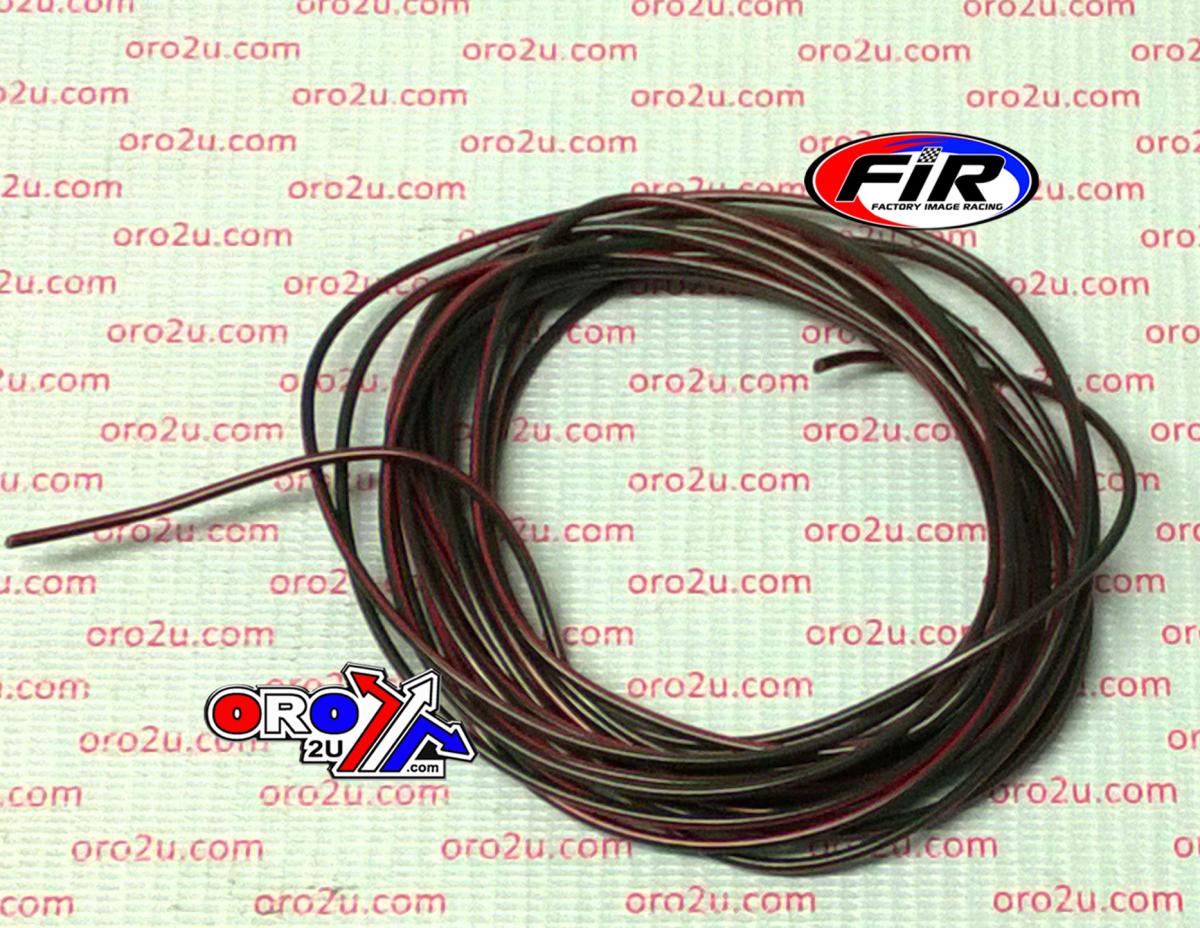 ELECTRICAL WIRE BLACK/BROWN 4 METRE, 0.75mm sq / 14 Amp Capacity.