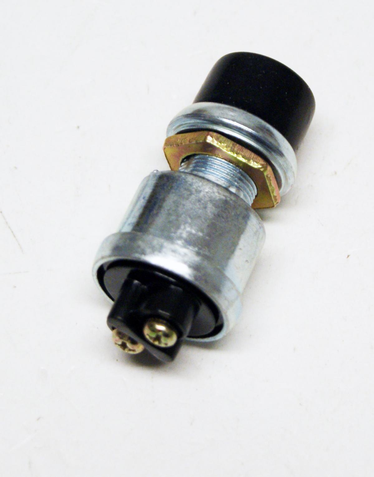 ON/OFF SWITCH, PUSH BUTTON, 2 SCREW TERMINALS