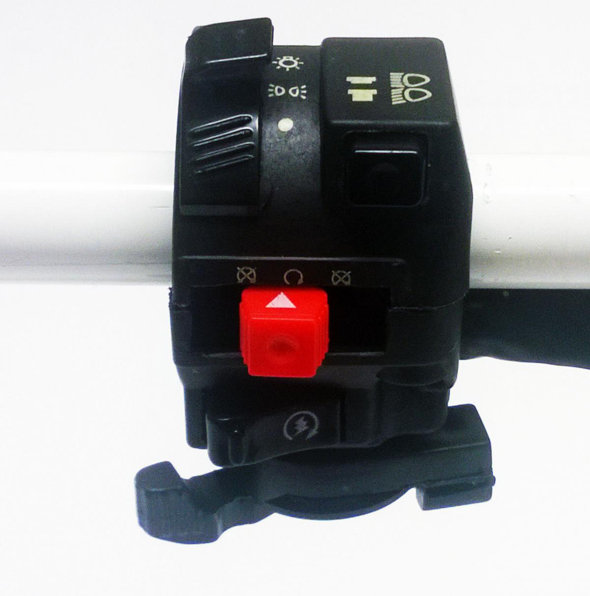 UNIVERSAL 4 FUNCTION L/H SWITCH, WITH CHOKE LEVER