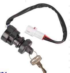 IGNITION SWITCH WITH KEY, YAMAHA YFA1 95-01, GRIZZLY 600 98-01, KODIAK 400 93-01