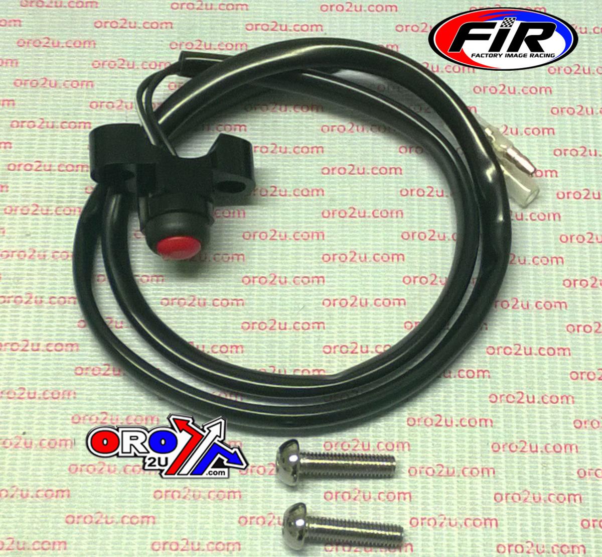 UNIVERSAL KILL SWITCH / MASTER CYLINDER MOUNT, CNC ALLOY BLACK