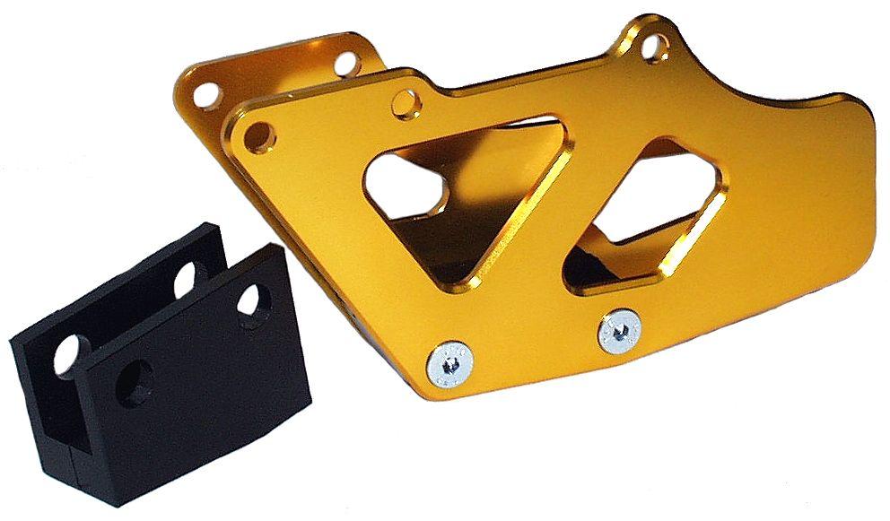 CHAIN GUIDE WITH BLOCK SUZUKI RM125/250 99-09, RM-Z250 07-09/450 05-12, DR-Z400